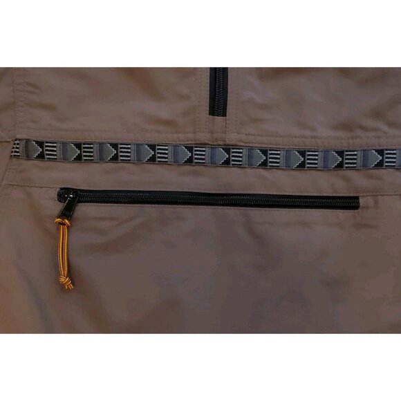 LL Bean Mountain Classic Aztec Anorak Pullover Windbreaker Jacket Hoodie Men’s M - Picture 6 of 7